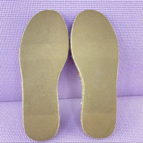 Serra Woven Cross Strap Espadrille Slide Sandals Size 8 NWOT - Picture 9 of 10